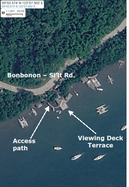 Viewing Deck location